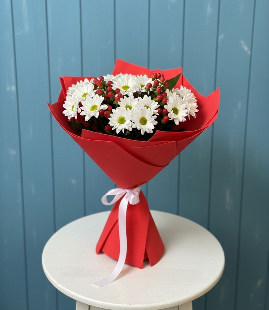 Букет цветов из: Хризантемы в Уинское