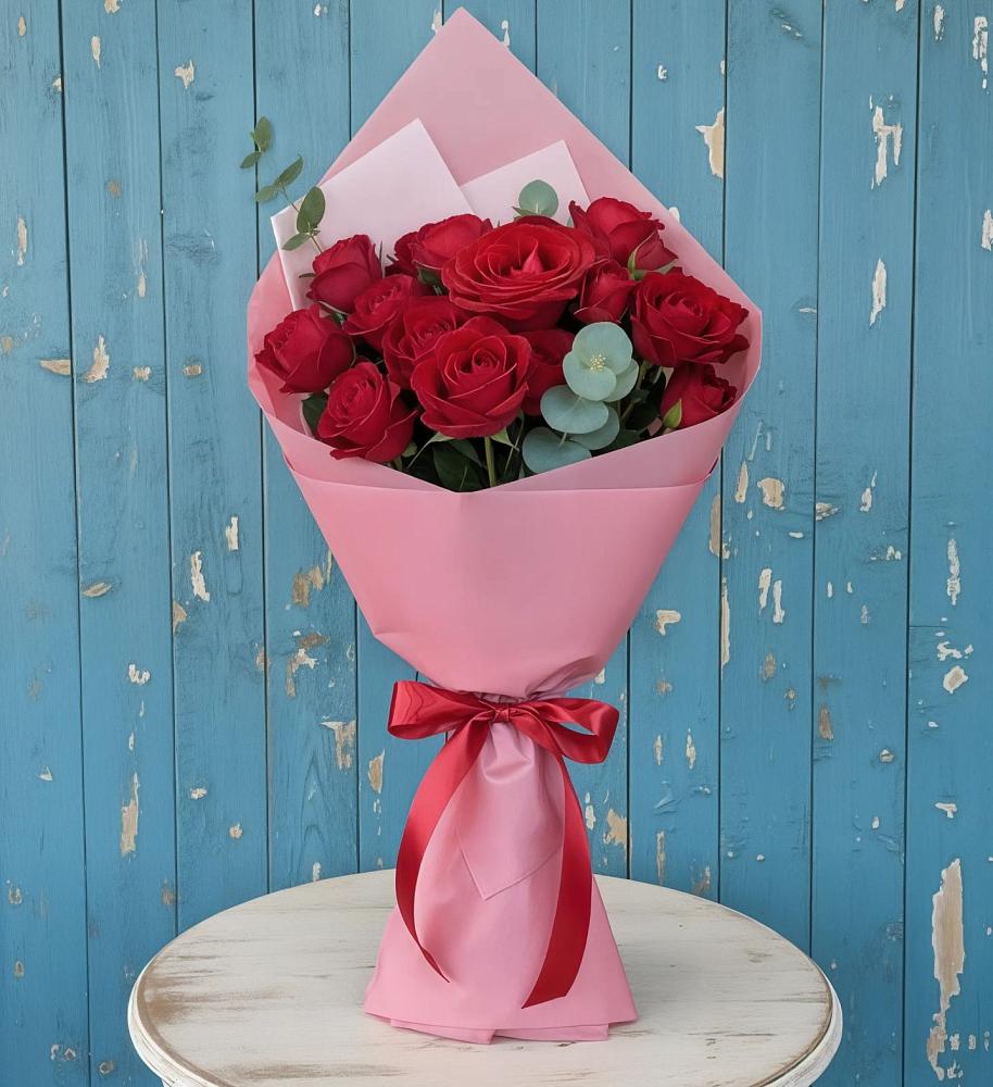 Букет цветов из: Розы в Уинское