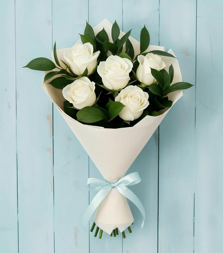 Букет цветов из: Розы в Уинское