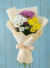 Букет цветов из:  Хризантемы #REPLACE_PRED# Уинское