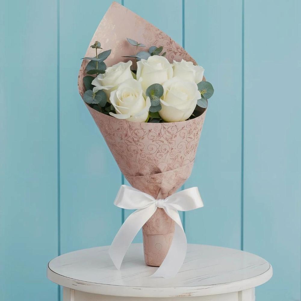 Букет цветов из: Розы в Уинское