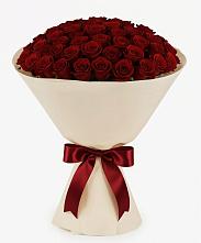 Букет 101 Бордовая роза Блэк Бакарра в Уинское