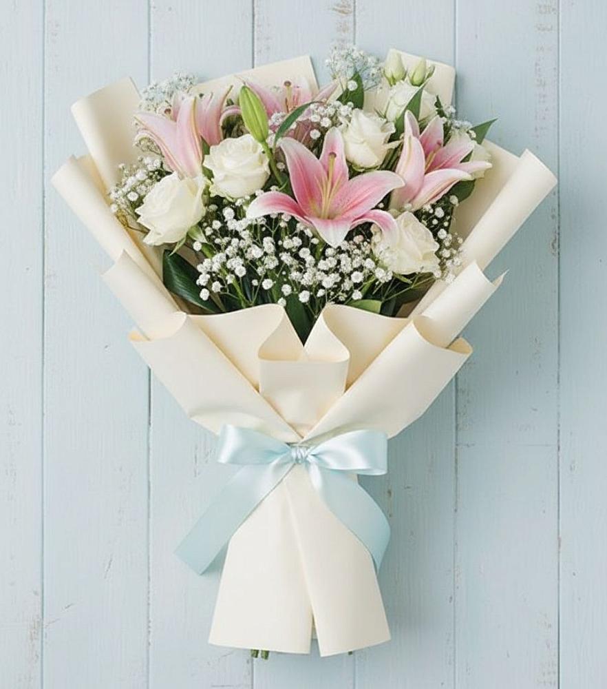 Букет цветов из: Лилии в Уинское