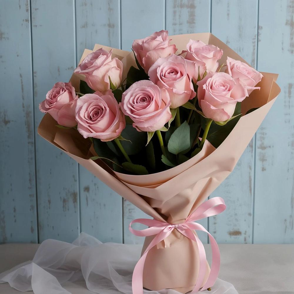 Букет цветов из: Розы в Уинское