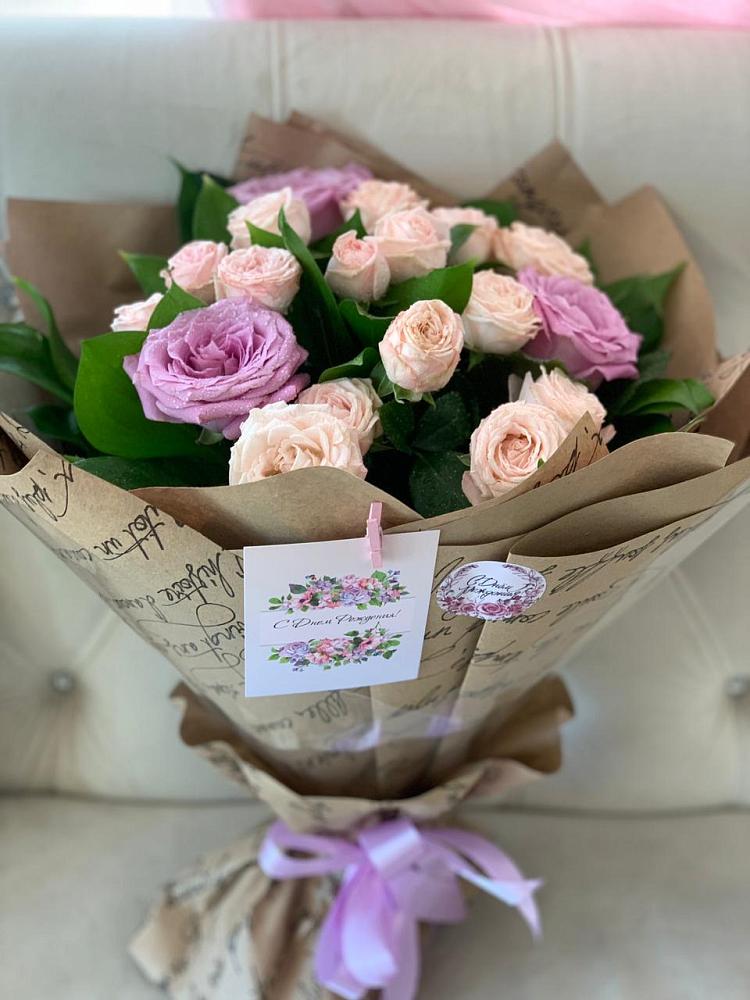 Букет цветов из: Розы в Уинское