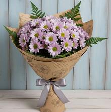 Букет цветов из:  Хризантемы #REPLACE_PRED# Уинское