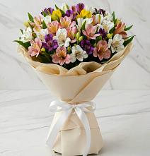 Букет цветов из:  Альстромерии #REPLACE_PRED# Уинское