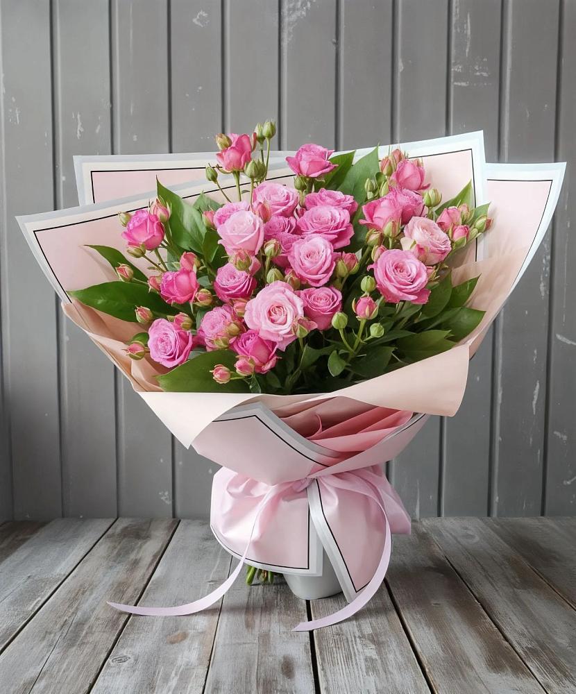 Букет Розовый кустик в Уинское