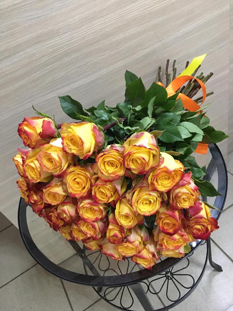 Букет Желтые розы в Уинское