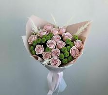 Букет цветов из:  Розы и Хризантемы в Уинское