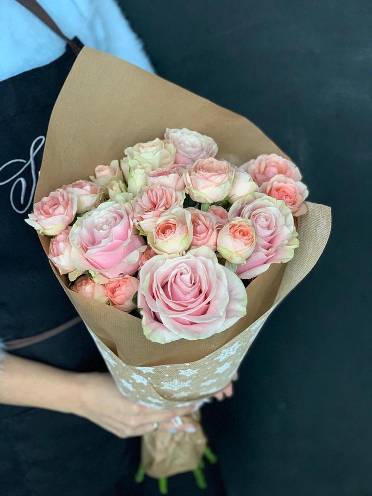 Букет цветов из: Хризантемы и Розы в Уинское