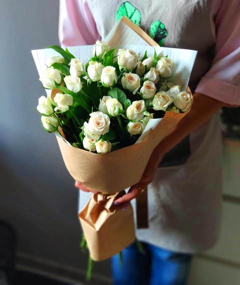 Букет цветов из: Розы в Уинское
