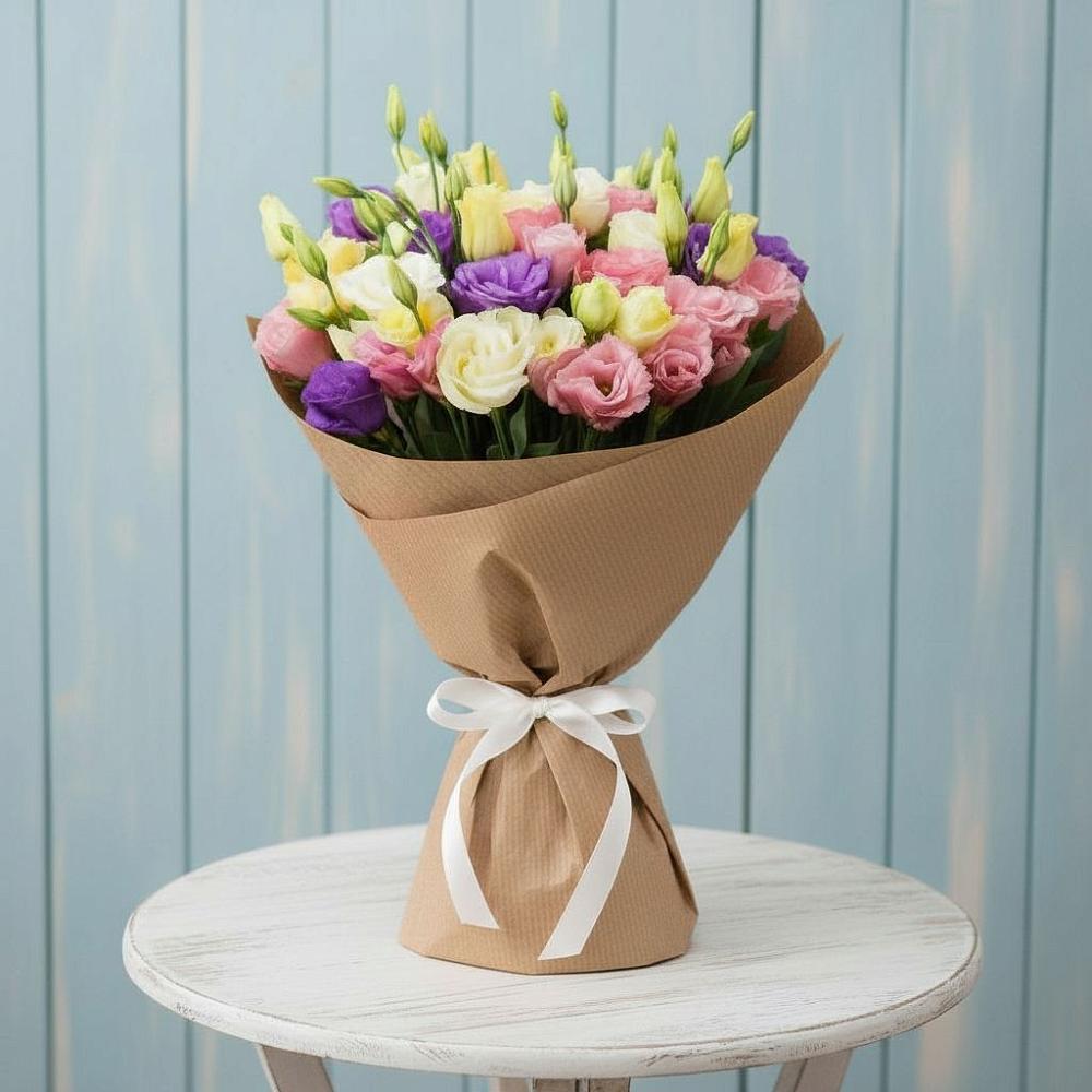 Букет цветов из: Лизиантусы в Уинское