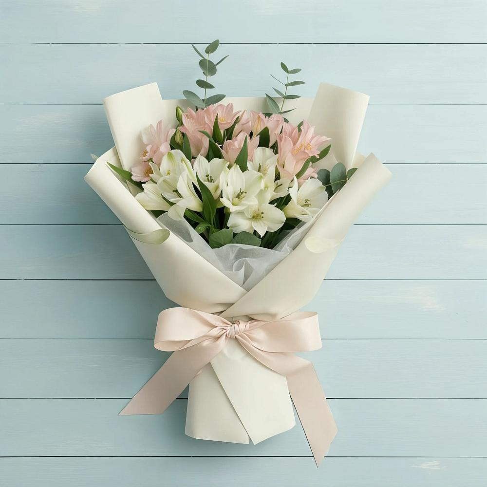 Букет цветов из: Альстромерии в Уинское