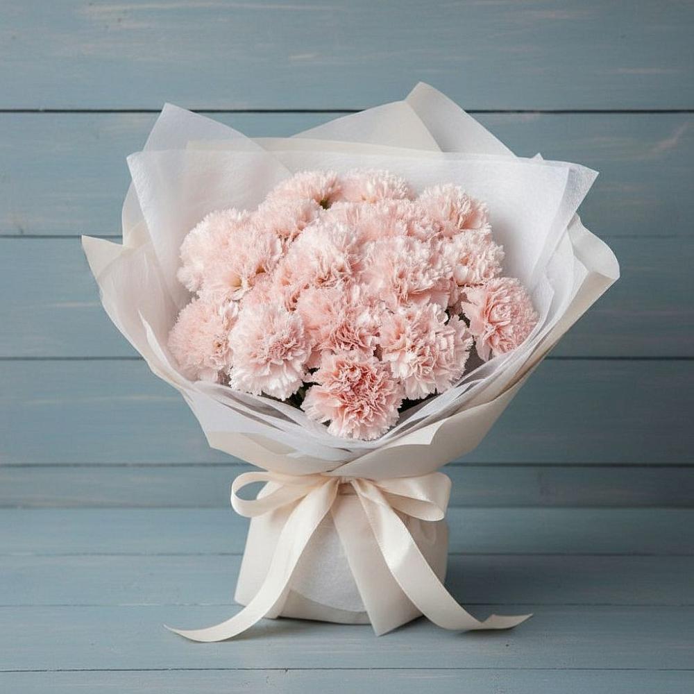 Букет цветов из: Гвоздики в Уинское