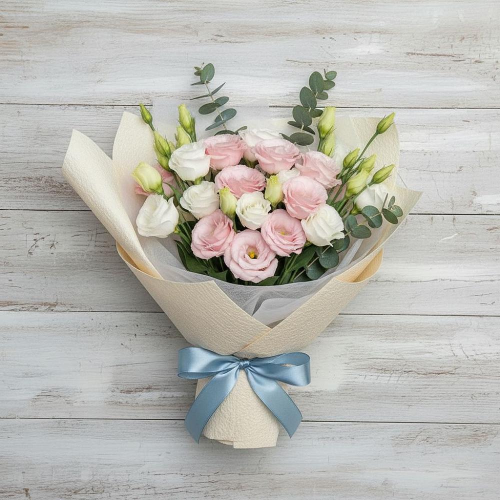 Букет цветов из: Лизиантусы в Уинское